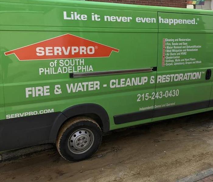 Servpro truck